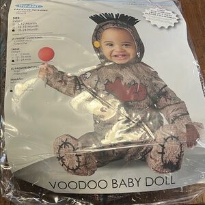 Infant Voodoo Baby Doll Costume